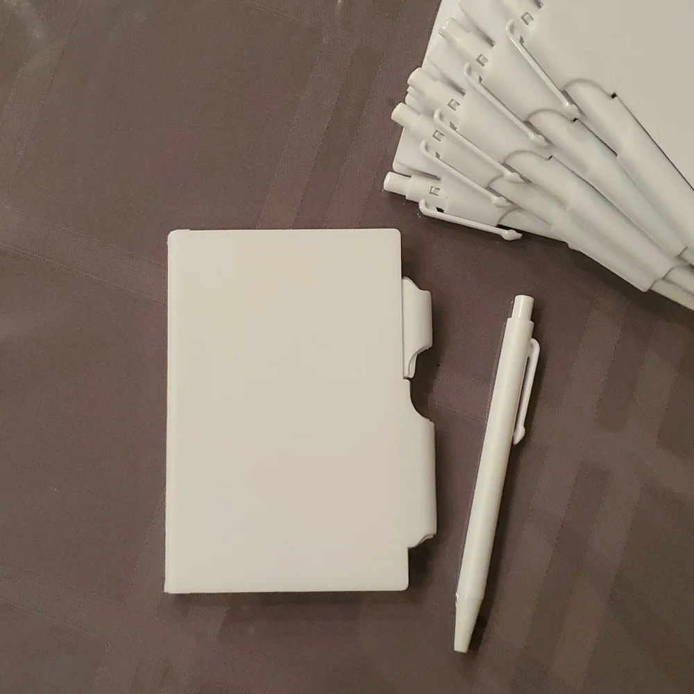 Perfectly Plain notebook with black ink pen 42 pieces